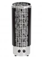 HARVIA Электрическая печь Cilindro PC90HEE, чёрная, полуоткрытый кожух (с выносным пультом в комплекте)